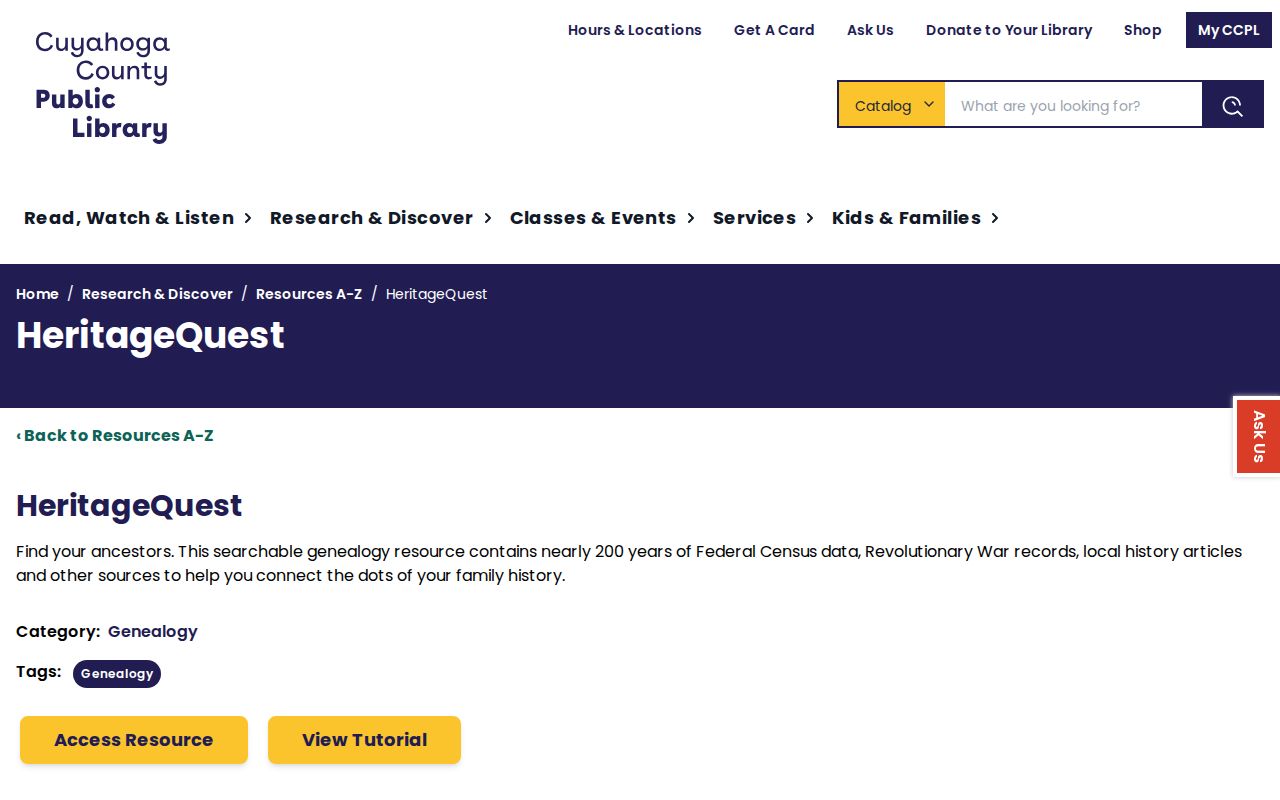 North Olmsted city directory companion research through CCPL genealogy resources